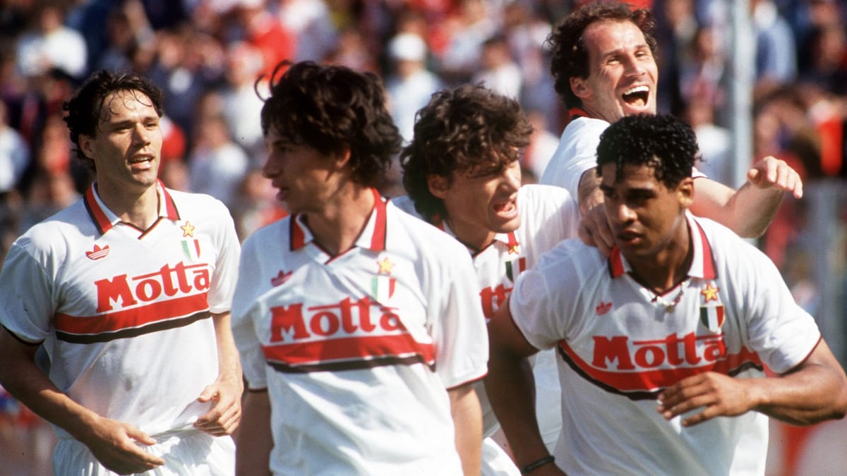Fiorentina 3, AC Milan 7 (October 1992)